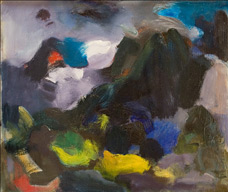 Abstraktion (Berglandschaft), 50er Jahre